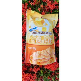 Combo 5 bịch snack bánh tráng nướng vị phô mai thơm thơm, béo béo