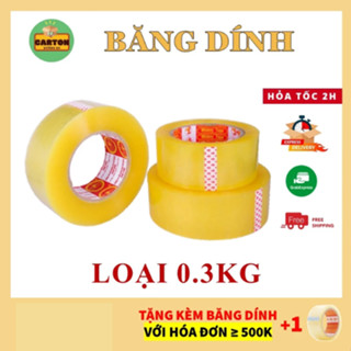 [SỈ/LẺ] Băng dính 0.2kg, 0.25kg, 0,3kg lõi mỏng, băng keo đóng hàng siêu tiết kiệm