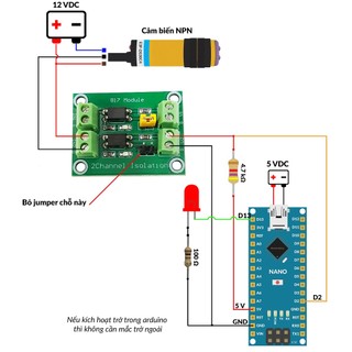 PC817 Mạch Opto Cách Ly 2 Kênh