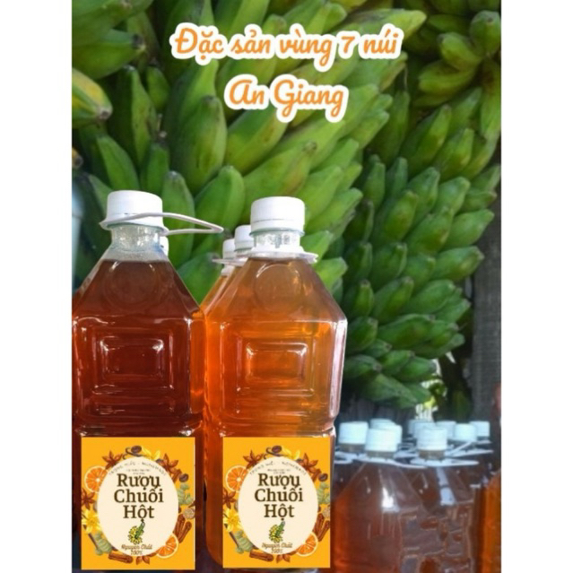 R.ượu Chuối hột - Chai 1 lít