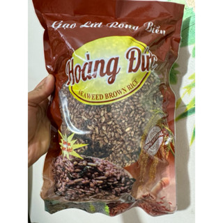 (1kg) Gạo lứt sấy rong biển Hoàng Đức giòn ngon