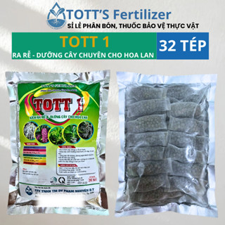 Phân bón lan, Dưỡng Cây và Kích Ra Hoa, gói 36 tép, TOTT's fertilizer