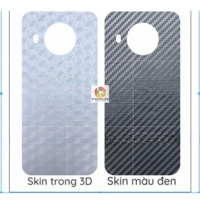 Miếng dán mặt lưng skin carbon Nokia X10