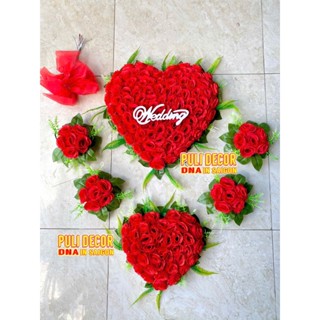 HOA XE CƯỚI GIÁ RẺ - BÔNG GẮN XE ĐÁM CƯỚI GIÁ RẺ CÓ SẴN NAM CHÂM TỰ HÍT