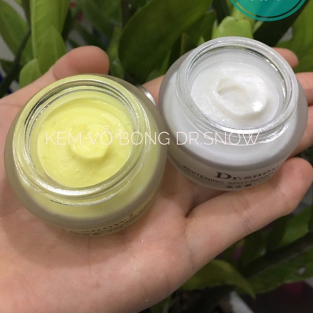 Kem vỗ bong nám Dr snow (1 cặp Ngày Đêm)