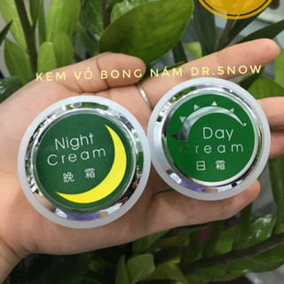 Kem vỗ bong nám Dr snow (1 cặp Ngày Đêm)