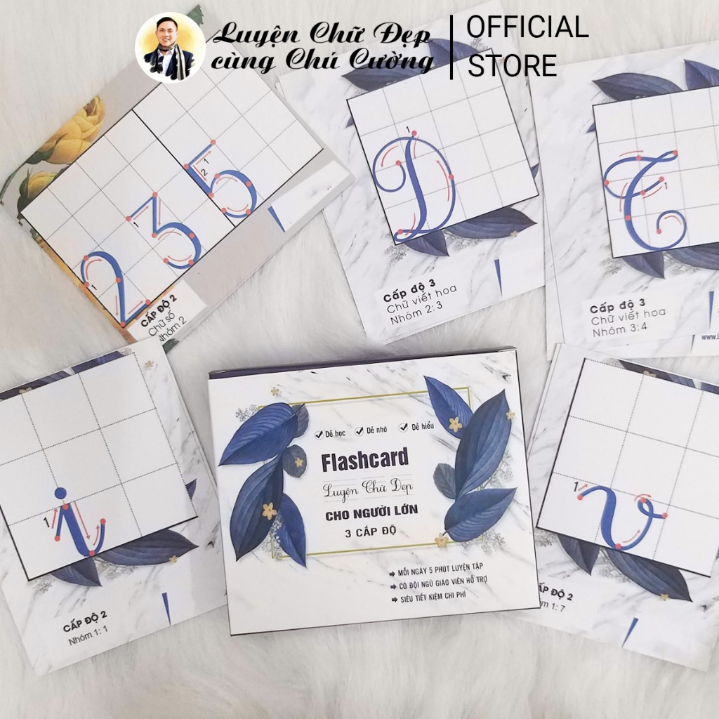 Flashcard Luyện Chữ Đẹp (Kèm Video Hướng Dẫn Chi Tiết)