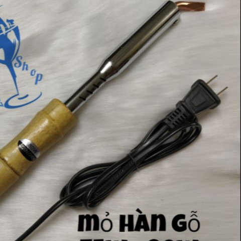 Mỏ hàn cán gỗ 75w và 80w mỏ hàn đầu dẹt 75w và 80w