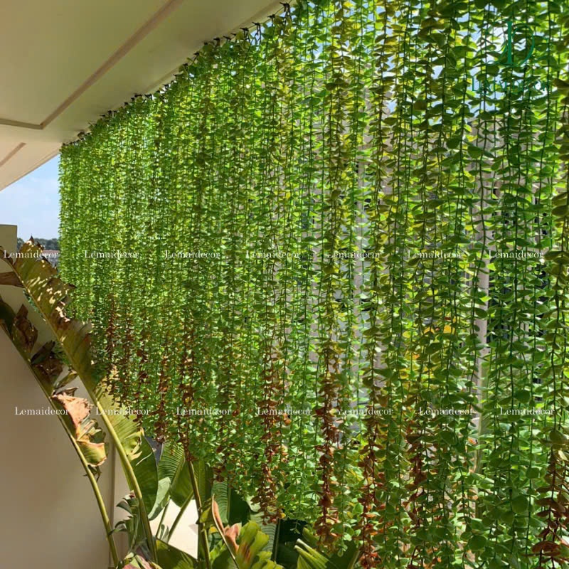 Dây leo giả cúc tần ấn độ Lá To dài 1m2- Cây giả