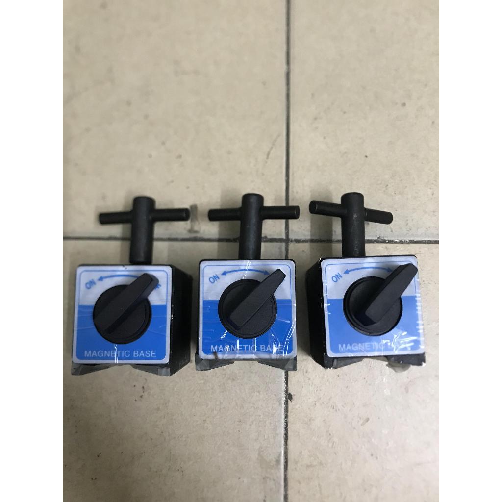 Cục nam châm đế từ có công tắc+tay cầm