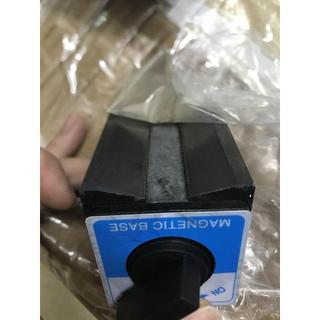 Cục nam châm đế từ có công tắc+tay cầm