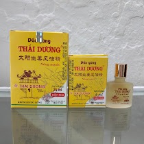 Dầu Gừng Thái Dương- Nóng Mạnh- Lọ 6ml & 24ml
