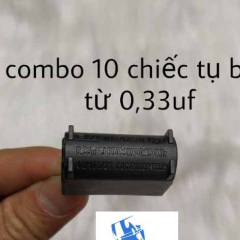 Combo 10 chiếc tụ bếp từ 0,33 uf 630v ~ 1200v