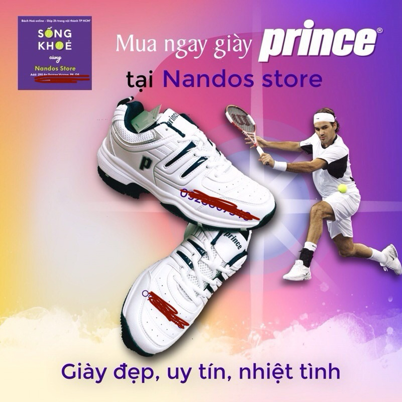 [GIẢM GIÁ 50%] GIÀY PRINCE,WILSON HÀNG CÔNG TY