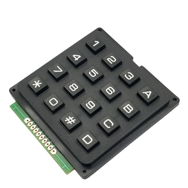 Bàn Phím Ma Trận Nhựa Cứng 4x4 Keypad