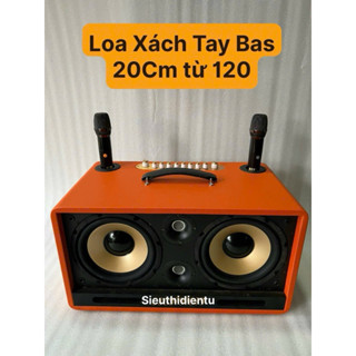 LOA KÉO XÁCH TAY MẠCH K10 PLUS/ K18 - BAS 20 TỪ 120 - MIC 2 MÀN HÌNH CHỐNG HÚ CHO ÂM THANH VƯỢT TRỘI