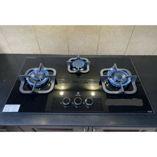 Bếp ga âm Electrolux EHG8321BC 3 lò-Chính Hãng Mới 100% fullbox BẢO HÀNH 2 NĂM TẠI NHÀ