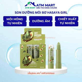 Son Dưỡng Môi Hồng Tự Nhiên Mùi Bơ HASAYA GIRL - Hàng Chuẩn Thái Lan