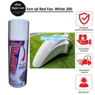 Hỏa tốc- sơn xịt, sơn lót, sơn bóng, sơn đen, sơn trắng, sơn bạc Red FOX - Thái Lan