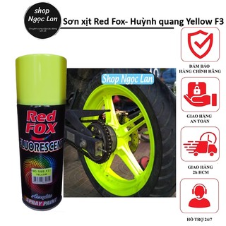 Hỏa tốc- sơn xịt, sơn lót, sơn bóng, sơn đen, sơn trắng, sơn bạc Red FOX - Thái Lan