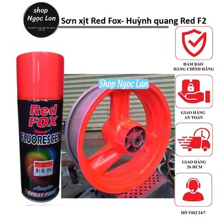 Hỏa tốc- sơn xịt, sơn lót, sơn bóng, sơn đen, sơn trắng, sơn bạc Red FOX - Thái Lan
