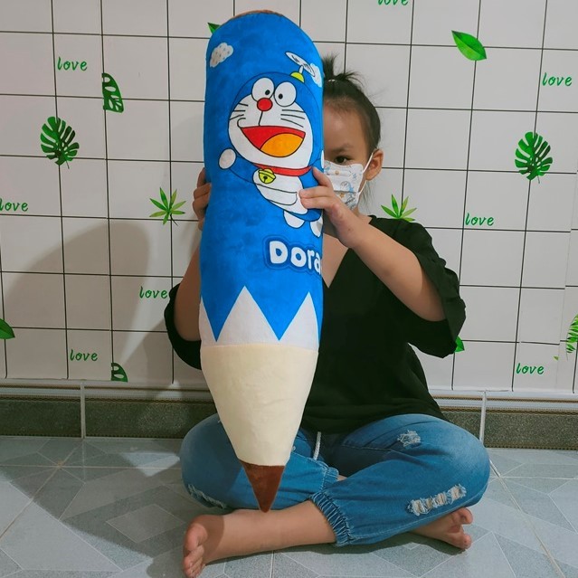 GỐI ÔM HÌNH DOREMON (60cm) MẪU MỚI