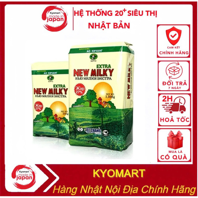 Sữa Béo Nga New Milky Extra 1kg