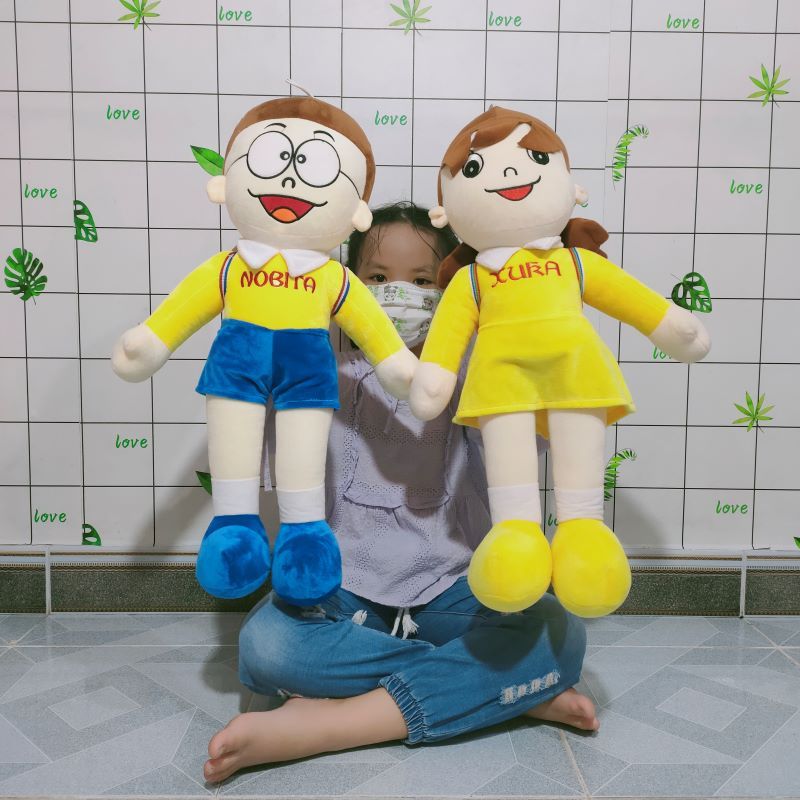 BÚP BÊ XUKA SIZE LỚN [65cm] ĐỒ CHƠI GẤU BÔNG NOBITA