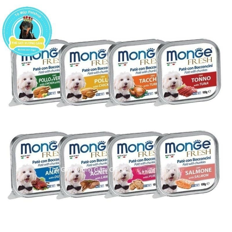 MONGE PATE Ý CHO CHÓ