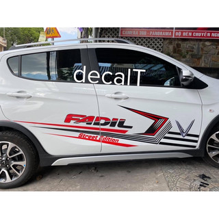 Tem Dán Sườn Xe Ô tô fadil Vinfast