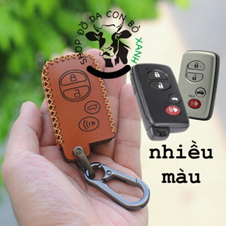  Bao da chìa khoá Toyota Altis 2.0V Camry 3.5 Venza Landcruiser Prado 2010 handmade da thật 002 