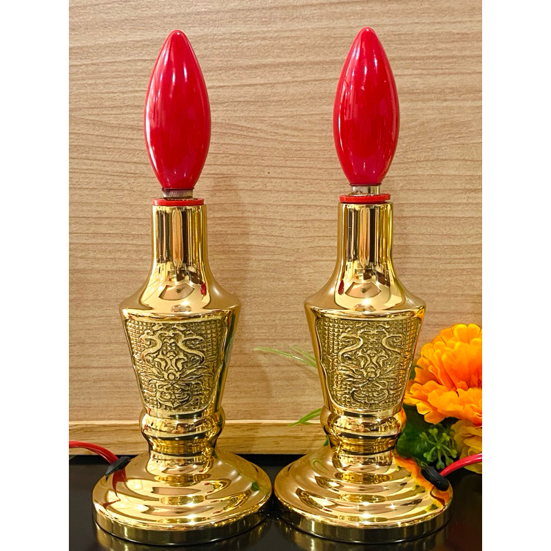 CẶP ĐÈN ĐIỆN BẰNG ĐỒNG