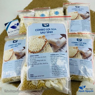 5-10 gói trà lợi sữa, giúp có sữa tự nhiên, hỗ trợ mát sữa, giảm mỡ, thon gọn vóc dáng sau sinh