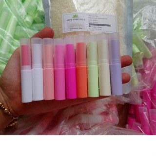 50 / 100 vỏ son dưỡng cơ bản nhiều màu tự chọn - Dụng cụ làm son, phụ kiện du lịch.