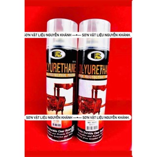 Sơn xịt bóng gỗ PU Polyurethane Bosny