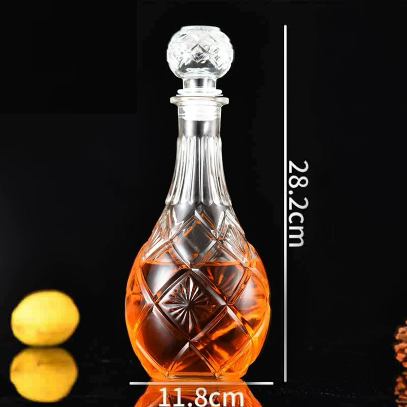Bình Thuỷ Tinh Pha Lê Đựng Rượu RTB 750ml