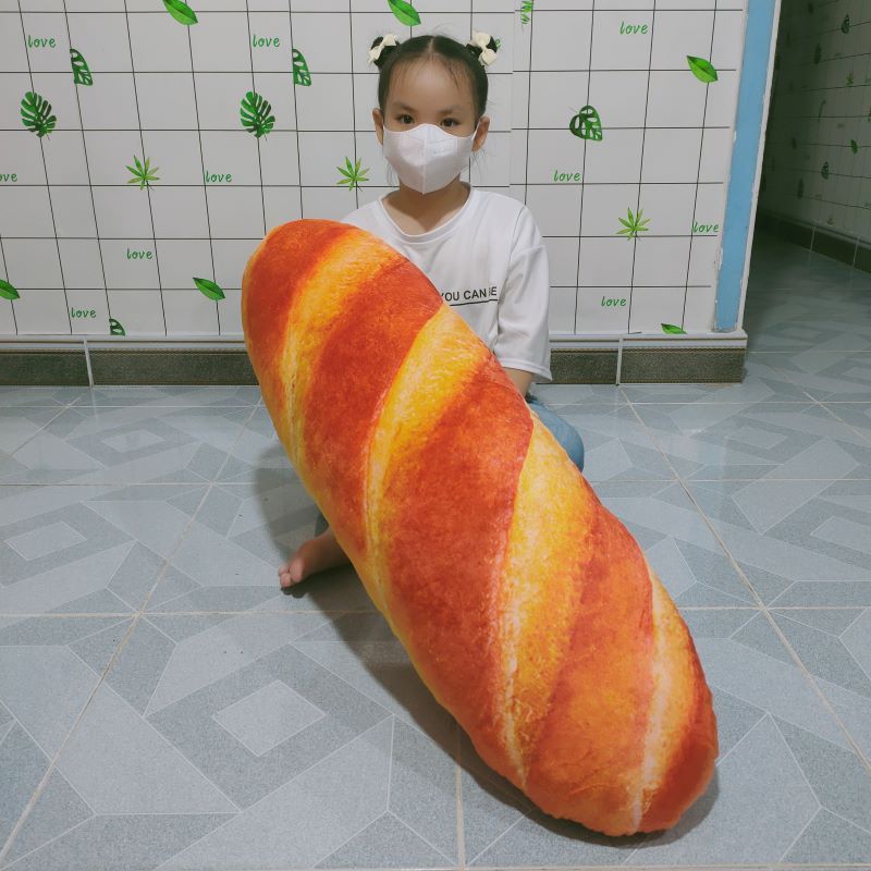 GỐI ÔM HÌNH BÁNH MÌ [65cm]