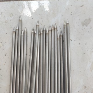 Xiên nướng inox - 5mm + 6mm dài 70cm / Xiên nướng thịt inox dài 70cm
