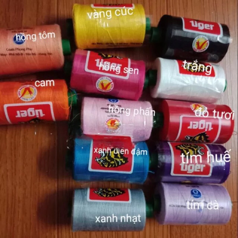 Chỉ cuộn nhỏ ( giá 40k/ 2 cuộn ( lưu ý .chỉ là của 2 hãng tiger và ti Gi)