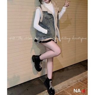 Áo Gile Bò Lót Lông hàng QCl1