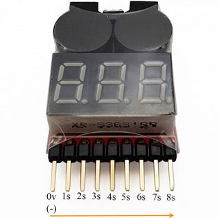 Mạch kiểm tra Pin Lipo cảnh báo hết pin bảo vệ pin