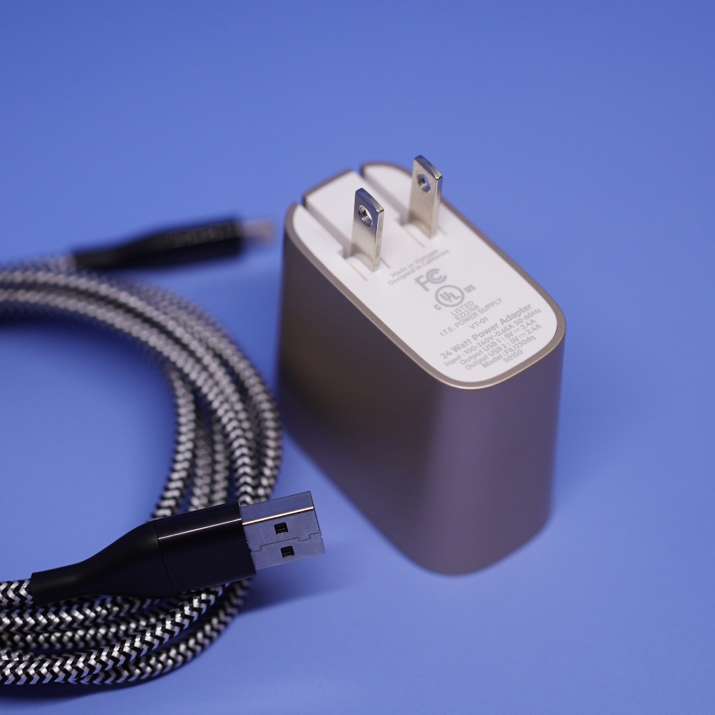 Bộ Sạc Belkin 24W Zin Máy 2 Cổng Sạc USB Sạc Nhanh