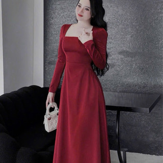 Váy dài tay tuylip đuôi cá