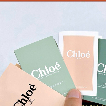 Vial Nước hoa Nữ CHLOE EDP - L'EAU - Edp Naturelle - Rose Tangerine - Lumineuse 1,2ml