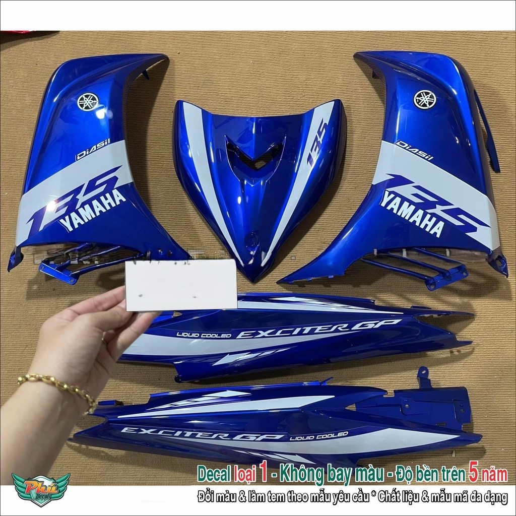 Tem rời Ex 135 xanh trắng(3)