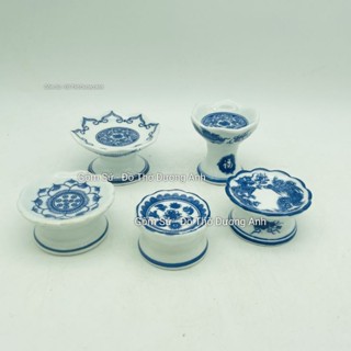 Chân kê nến thờ, đế nến  men LAM