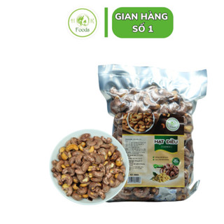  Hạt điều rang muối nguyên luạ 500g - loại A túi hút chân không 