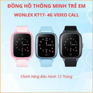  Đồng Hồ Thông Minh Trẻ Em Nam Nữ Định Vị Chống Nước Lắp SIM Nghe Gọi Giá Rẻ Wonlex KT17 