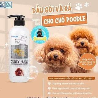 Sữa tắm chuyên dụng cho chó lông xoăn poodle forbis forcans curly hair 550ml