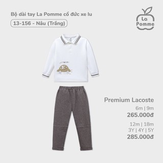 Bộ Dài Tay La Pomme Chất Cotton Cho Bé – Đồ Bộ Trẻ Em Thu Đông, Thời Trang Bé Trai Bé Gái